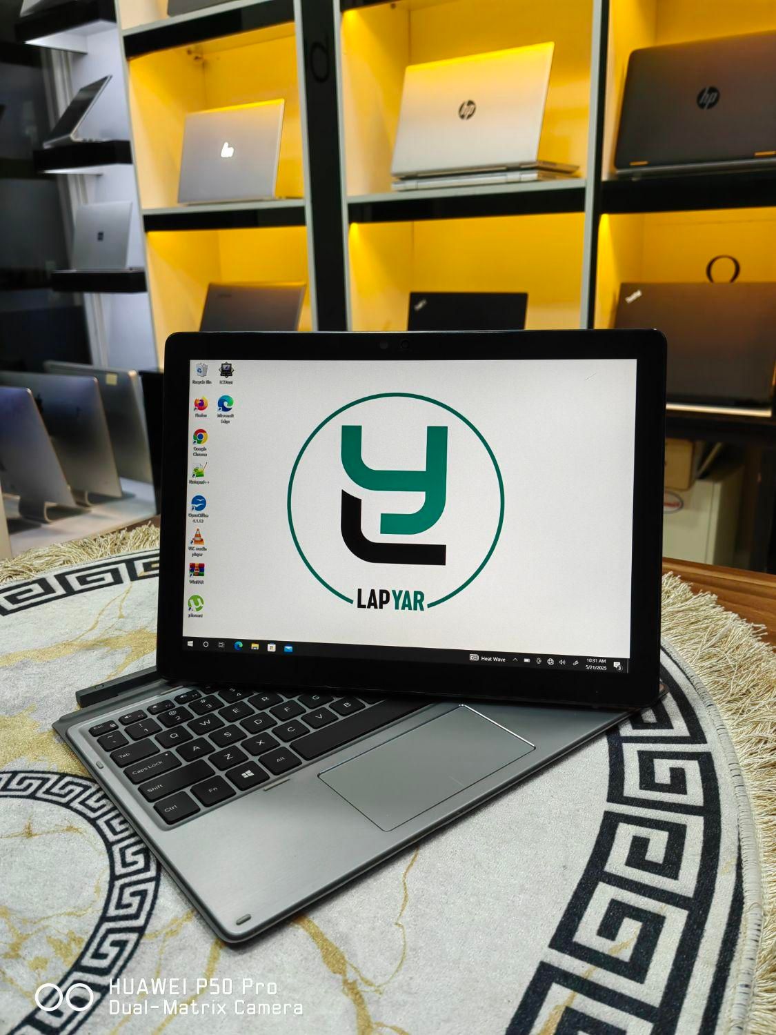 لپتاپDell تبلتشو لمسی Ram16GB سیمکارت خور|رایانه همراه|ارومیه, |دیوار