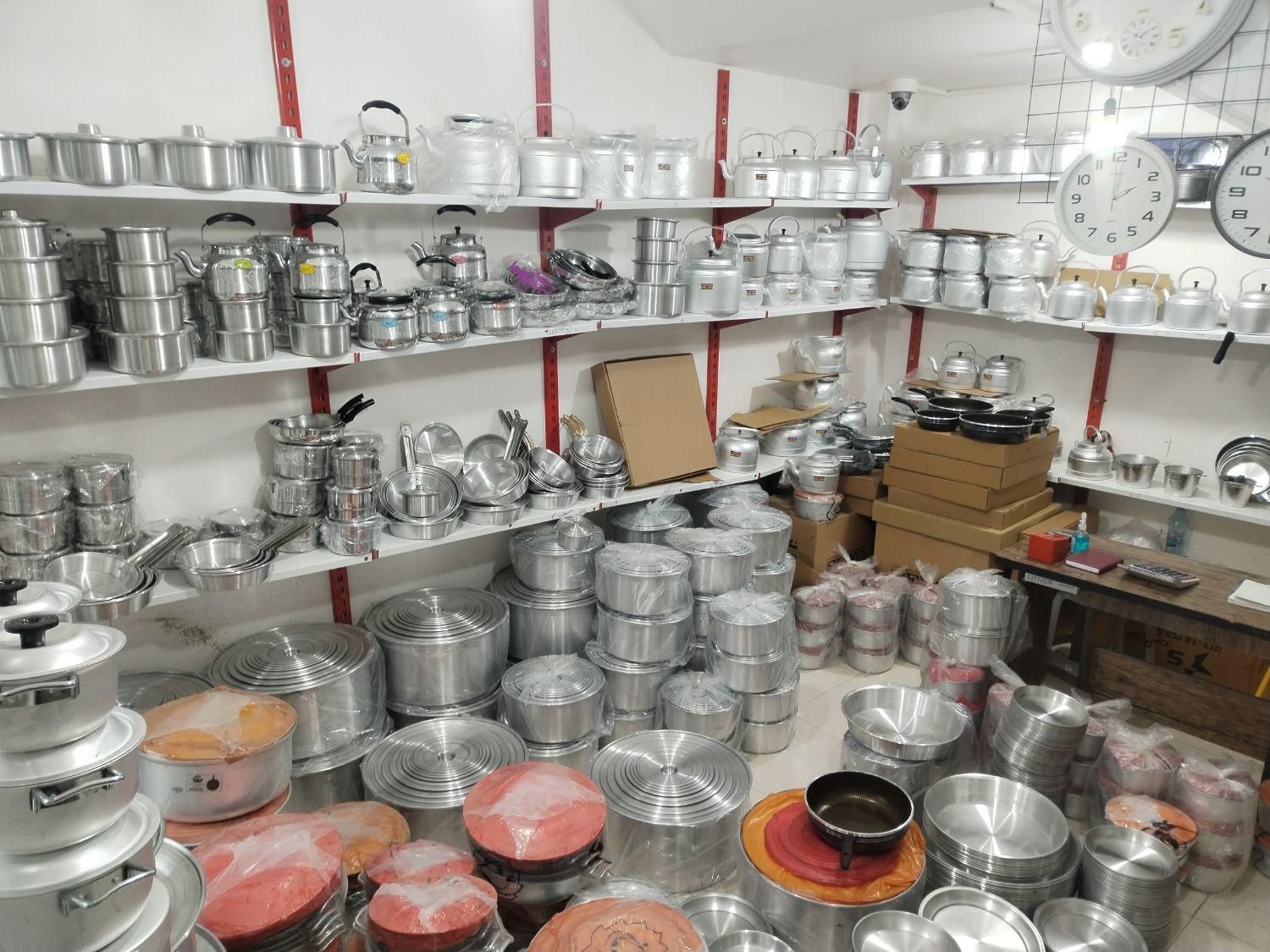 ظروف آلومینیوم|ظروف پختوپز|کلاله, |دیوار