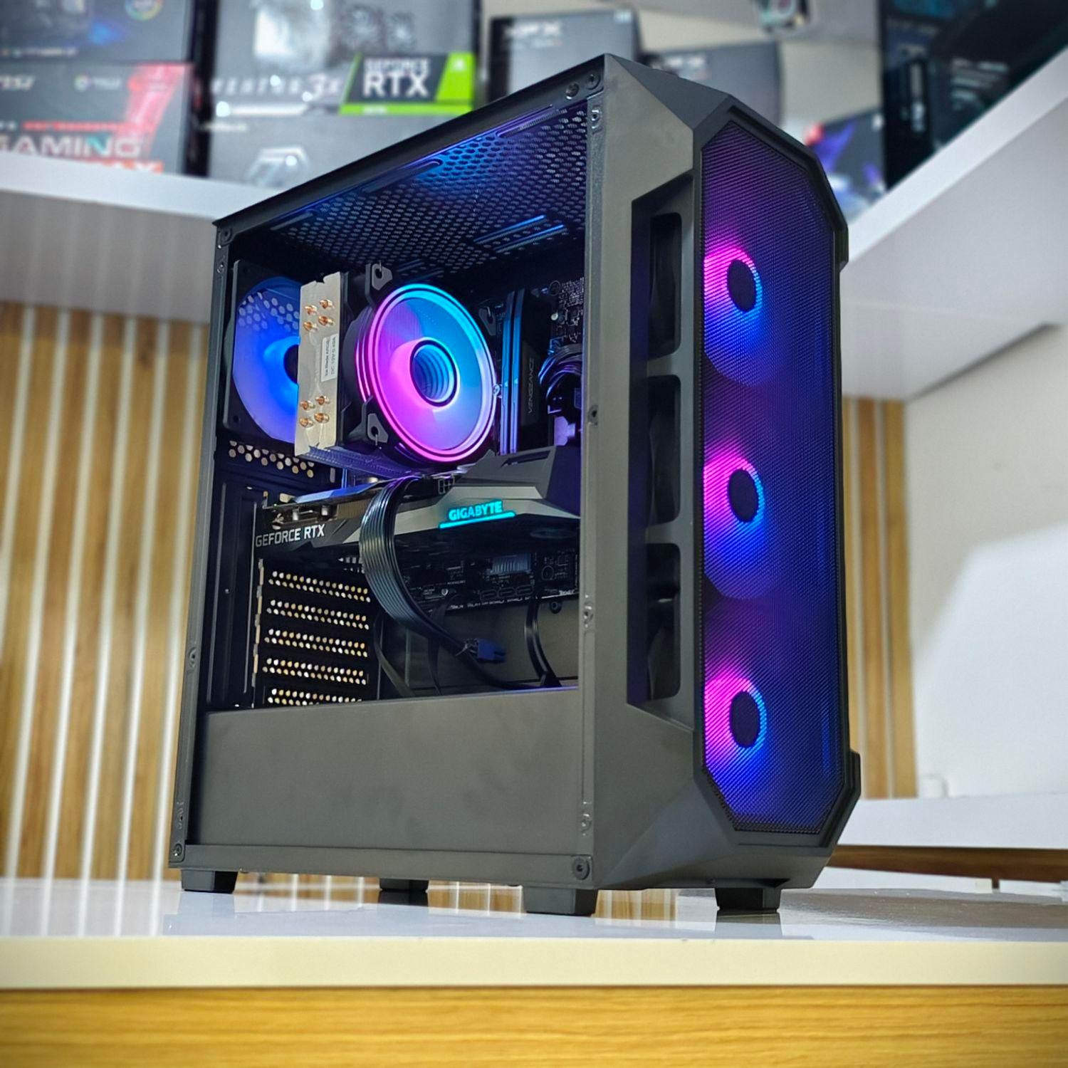 کیس گیمینگ رندرینگ آکبند /نسل12 /گرافیک 1660super|رایانه رومیزی|تبریز, |دیوار