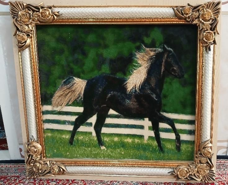 تابلوفرش دستبافت|تابلو فرش|تربتحیدریه, بی بی حسنیه|دیوار