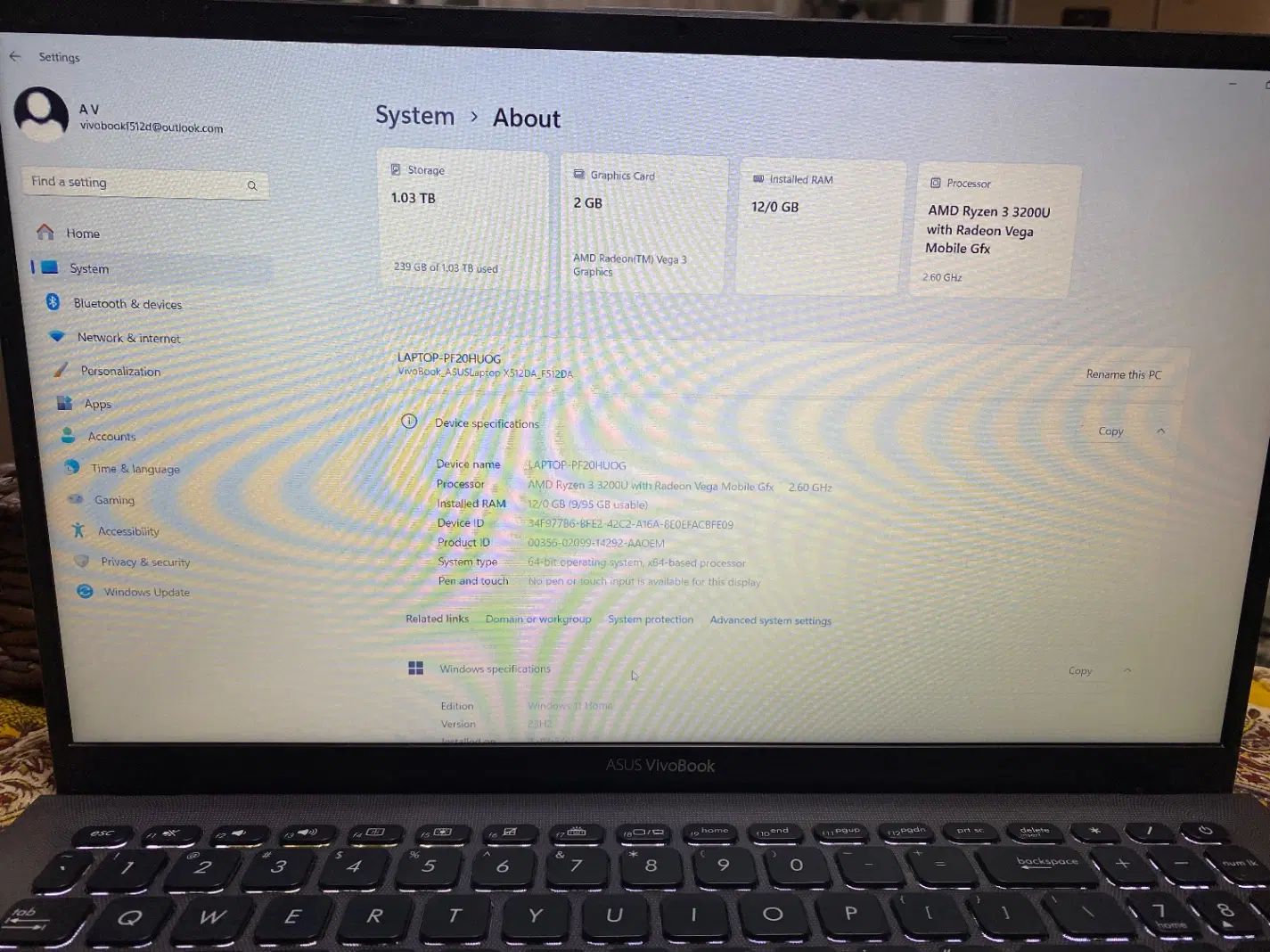 لپ‌تاپ ایسوس VivoBook 15|رایانه همراه|رشت, دیلمان|دیوار