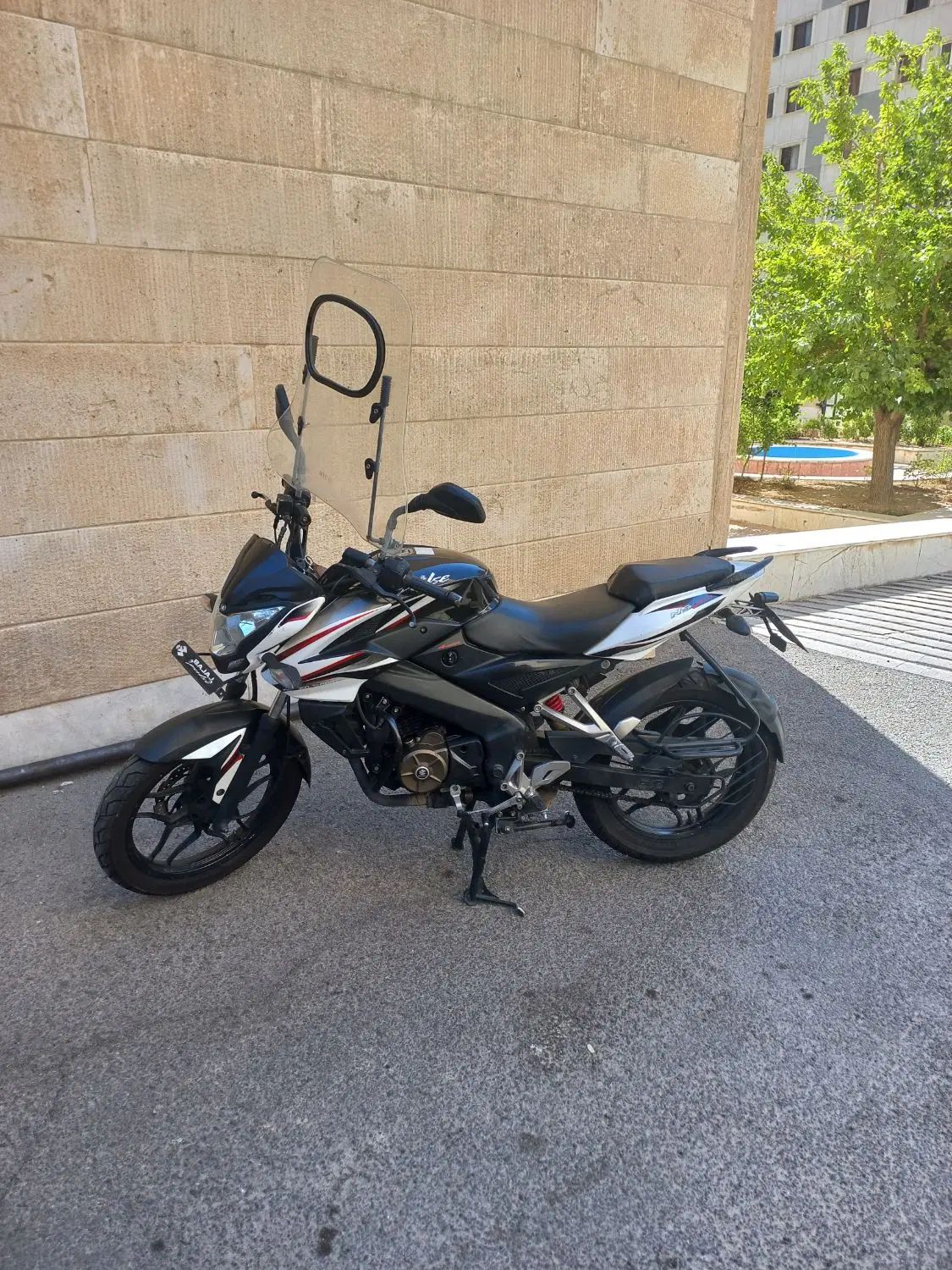 NS150 مدل 95 معاوضه با طرح باکسر|موتورسیکلت|مشهد, الهیه|دیوار