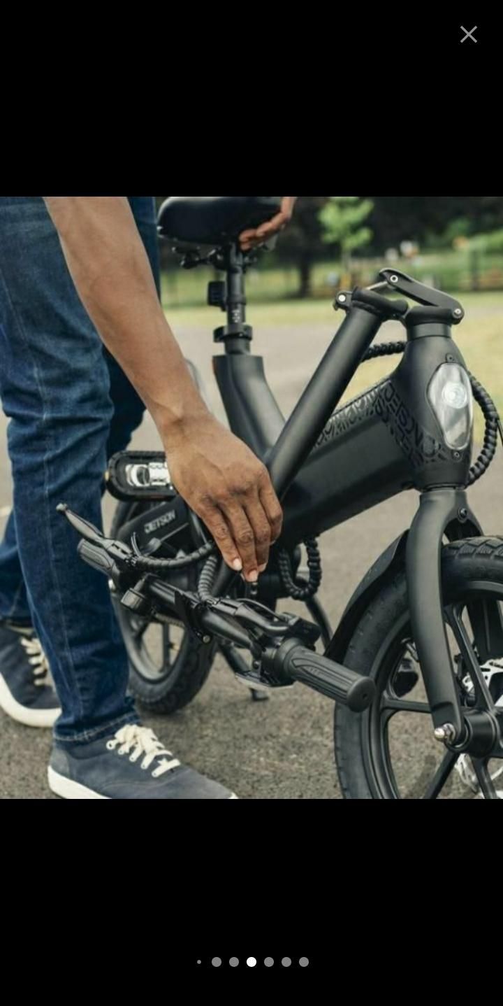 دوچرخه اسکوتر برقی برند جتسون|دوچرخه، اسکیت، اسکوتر|خمینی‌شهر, |دیوار