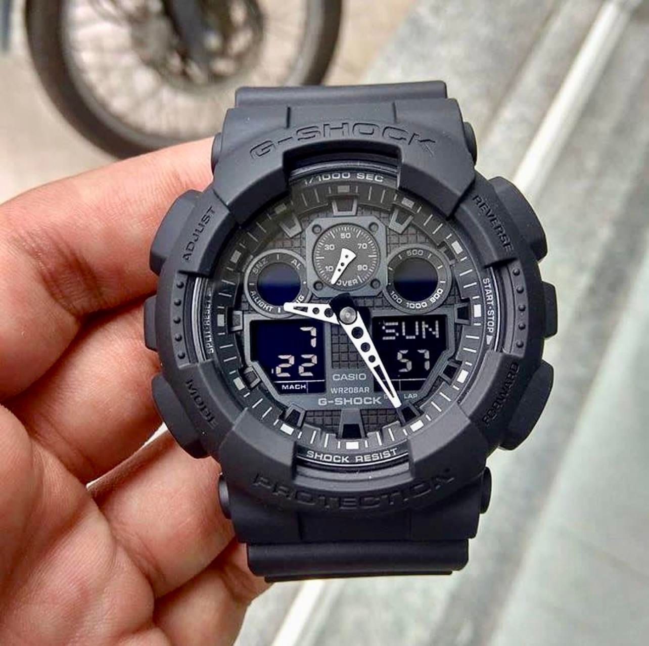 جیشاک اصلیGA100  full black(دست نکرده و نو)تروتمیز|ساعت|تهران, نارمک|دیوار