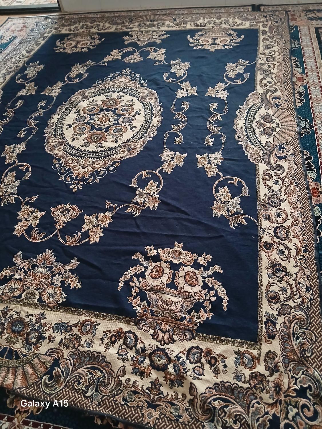روفرشی ۹ متری مخمل سرمه ای|روفرشی|ساوه, |دیوار