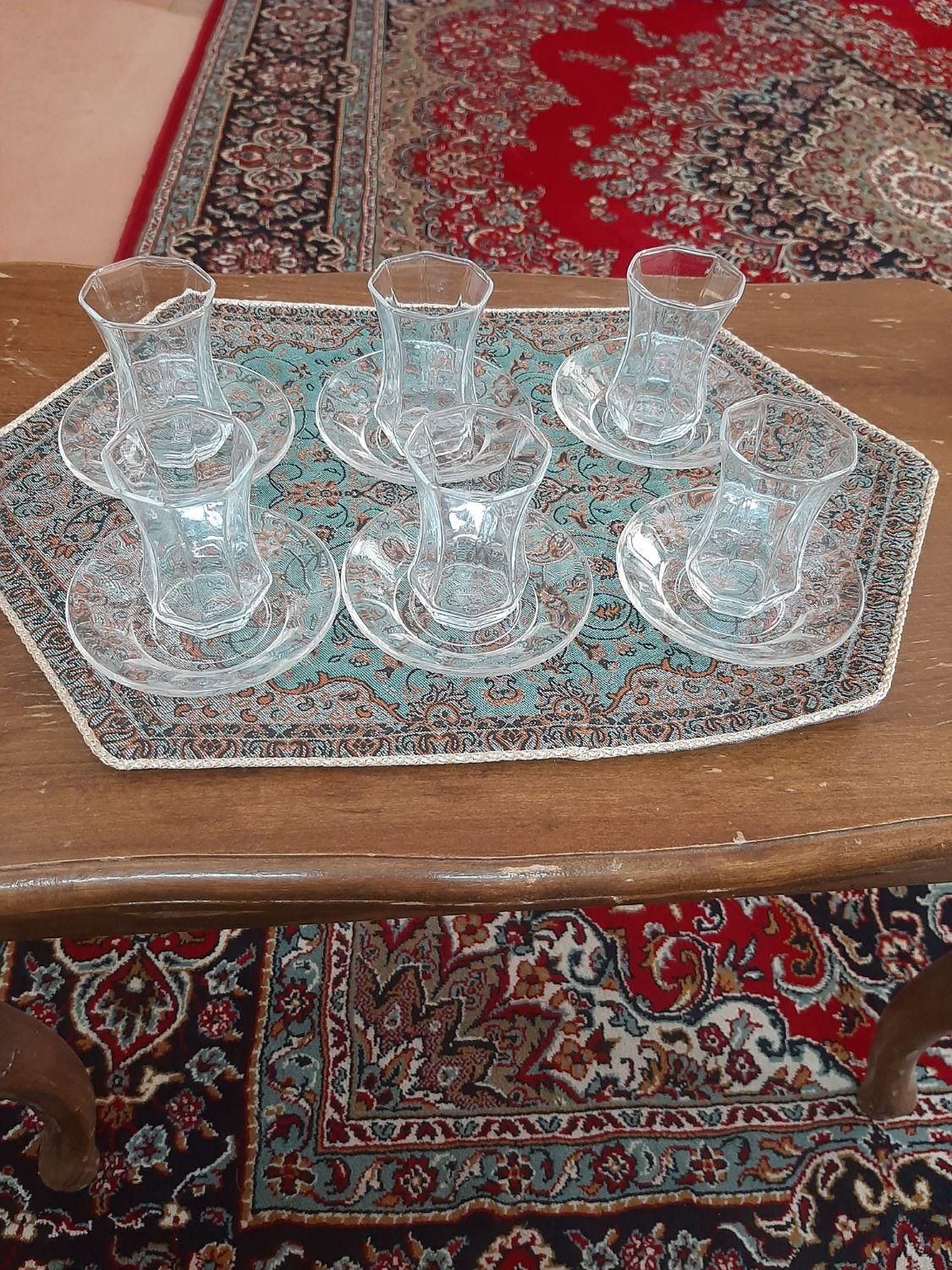 استکان نعلبکی ترکیه|ظروف سرو و پذیرایی|اصفهان, خلجا|دیوار