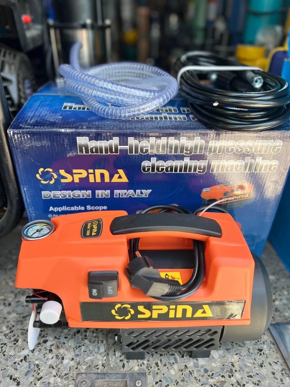 پمپ کارواش سمپاش آب SPINA سیم پیچ100%مس دینامی|لوازم نظافت|مشهد, نوید|دیوار