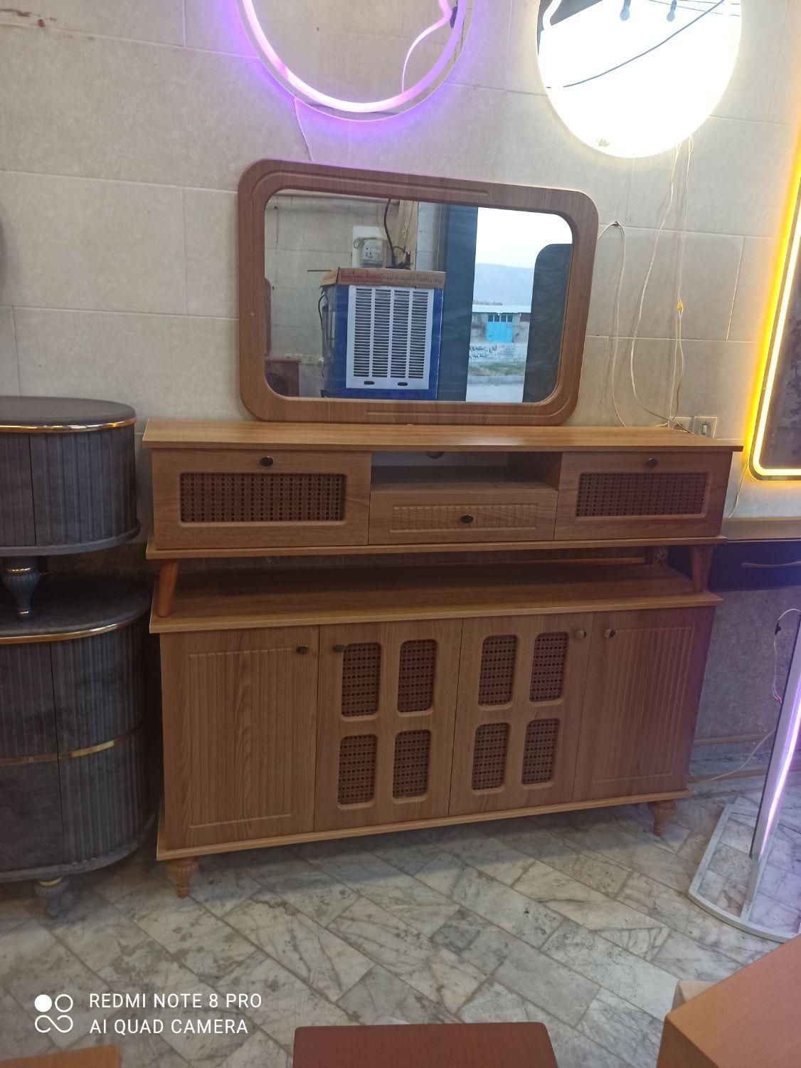 آینه کنسول|بوفه، ویترین، کنسول|شیراز, شهرک گلها|دیوار