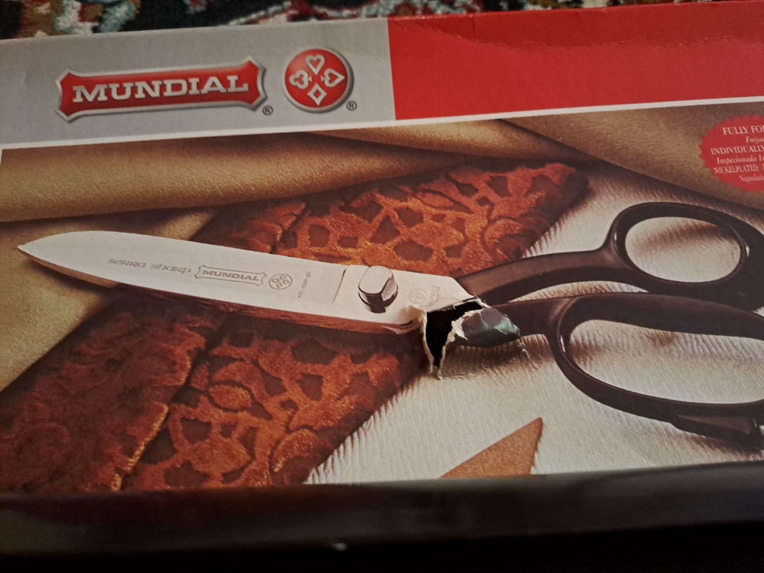 قیچی (MUNDIAL ) برزیلی اصل|لوازم خیاطی و بافتنی|بروجرد, |دیوار