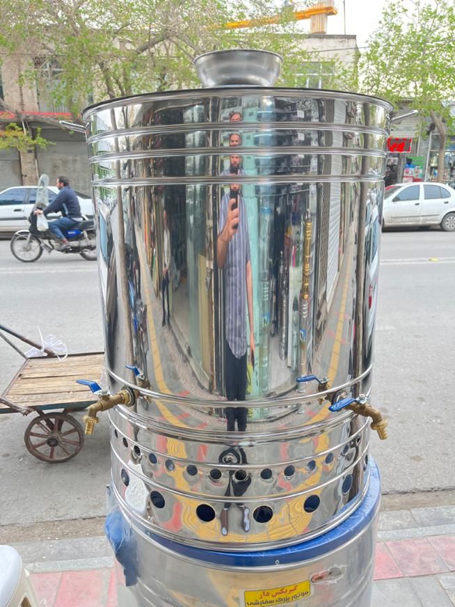سماور دو منظوره بشکه ای هییتی تا ۲۵۵ لیتری|سماور، چای‌ساز، قهوه‌ساز|شیراز, ارم|دیوار