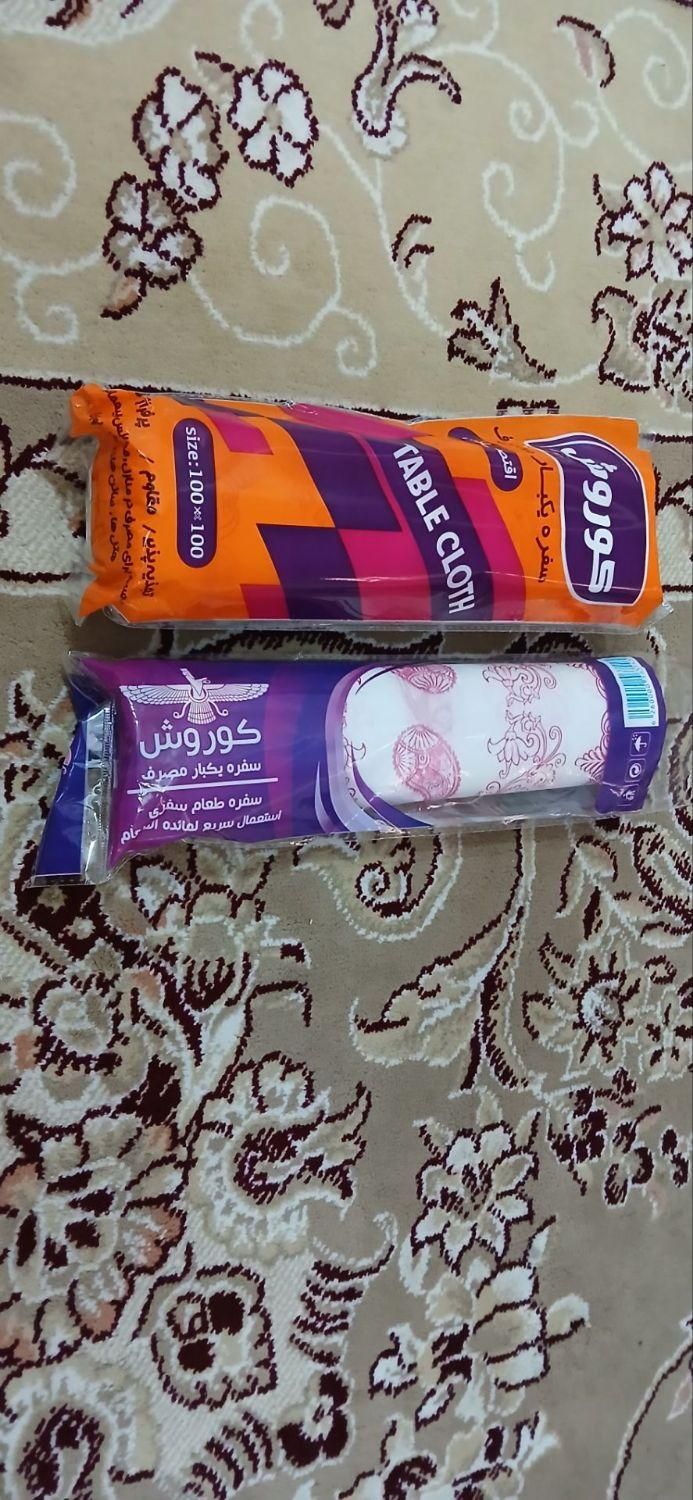 سفره یکبارمصرف|ظروف نگهدارنده، پلاستیکی، یک‌بارمصرف|قم, آزادگان|دیوار