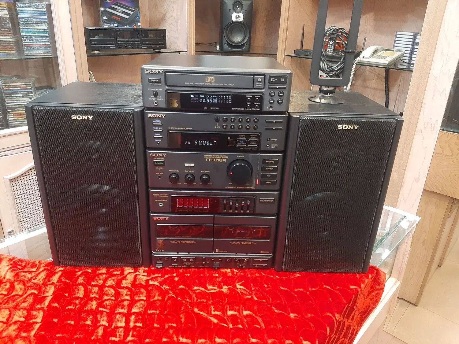 مینی ست SONY مدل FH-818R|سیستم صوتی خانگی|تهران, بهار|دیوار