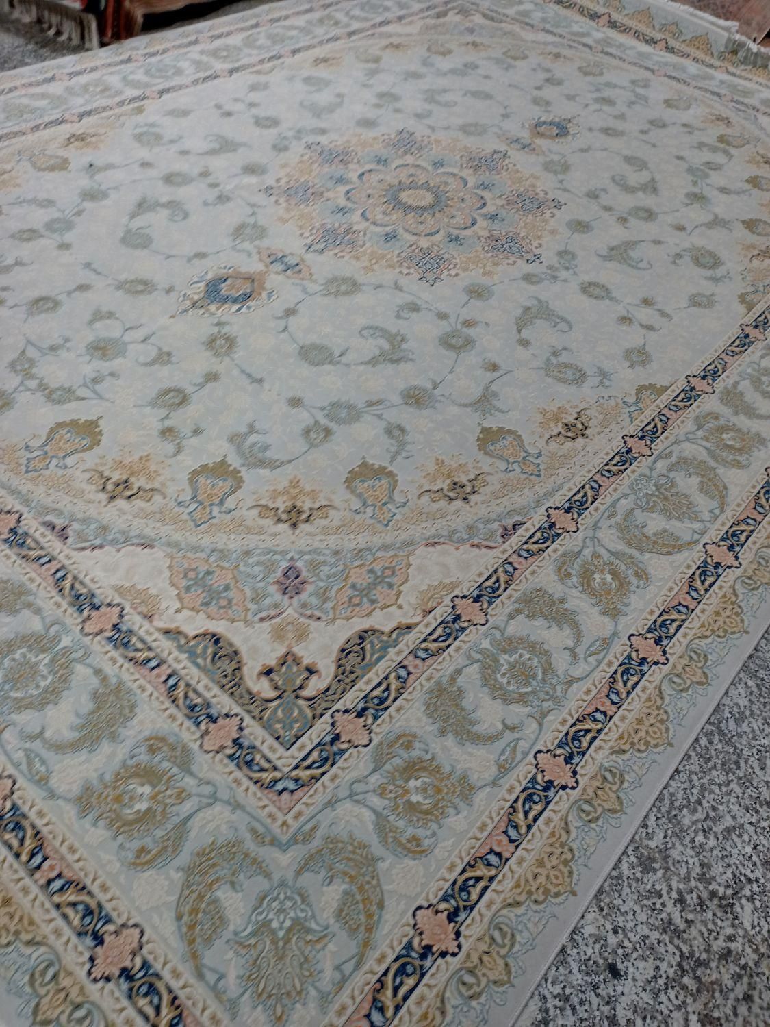 فرش 12 متری،1200شانه،نقش برجسته،در حد نو|فرش|تهران, مجیدیه|دیوار