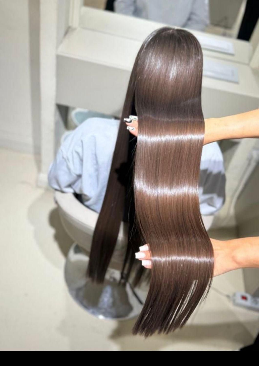 مدل کراتین شلاقی آینه ای، مدل رنگ لایت دکلره|خدمات آرایشگری و زیبایی|تبریز, |دیوار