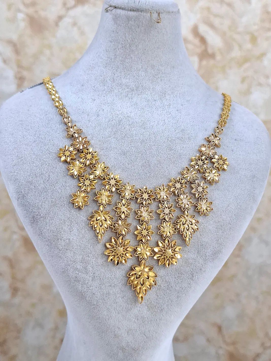 طلا گردنی خوشه ای تراشخور (بدون اجرت)|جواهرات|تبریز, |دیوار