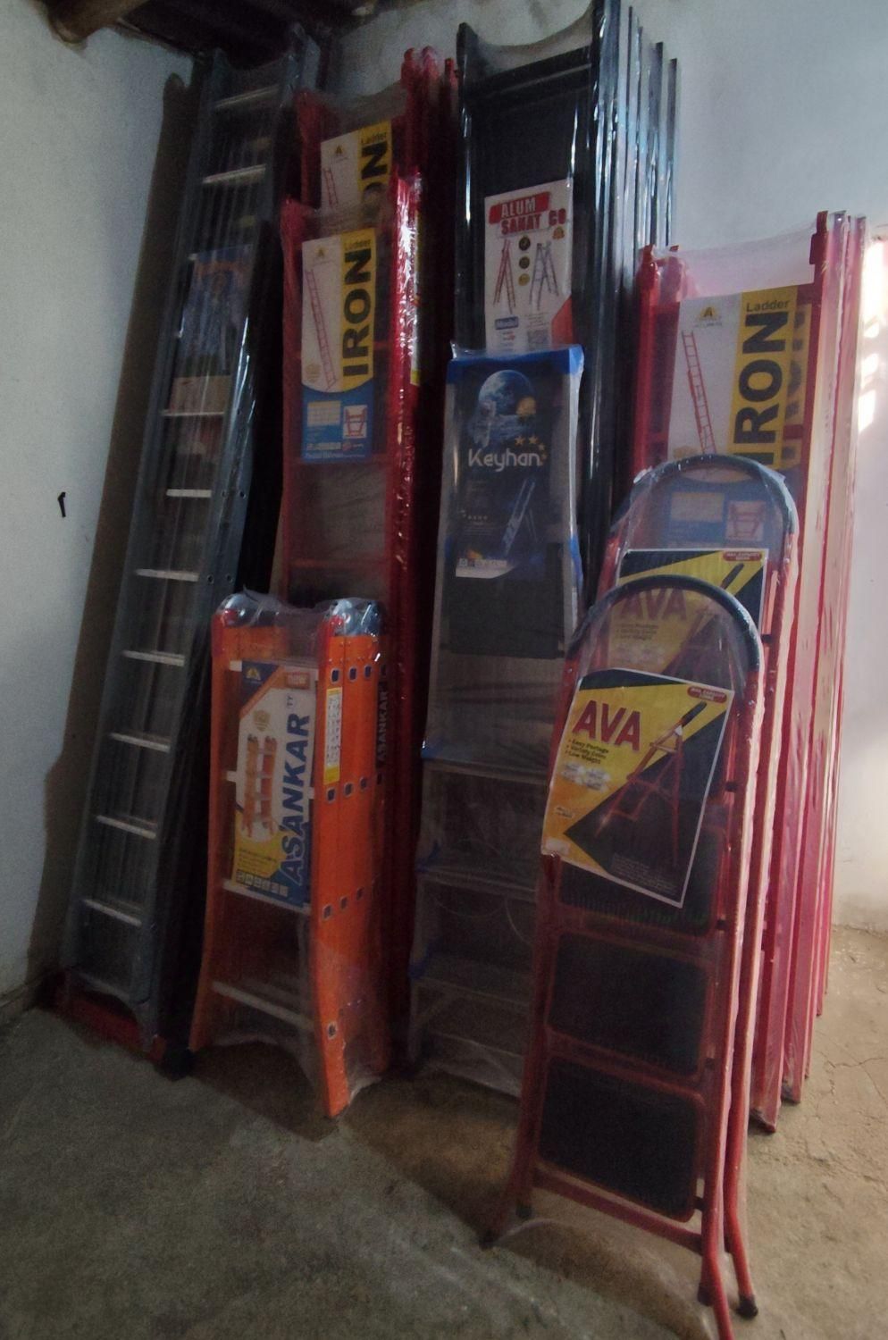 نردبان مخابراتی آهنی متری ۴ ۵ ۶ ۹|ابزارآلات|قدس, شهر‌قدس|دیوار