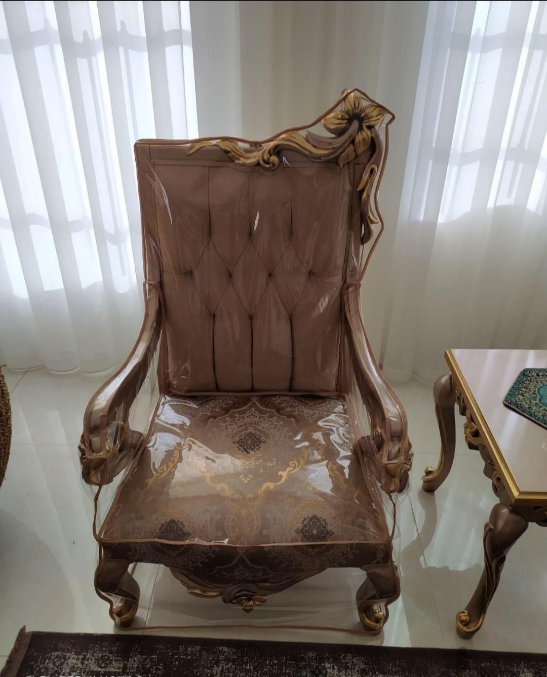 انواع مدل کاور مبل ژله ای پارچه ای طلقی ژلاتینی|خدمات پیشه و مهارت|آبادان, |دیوار