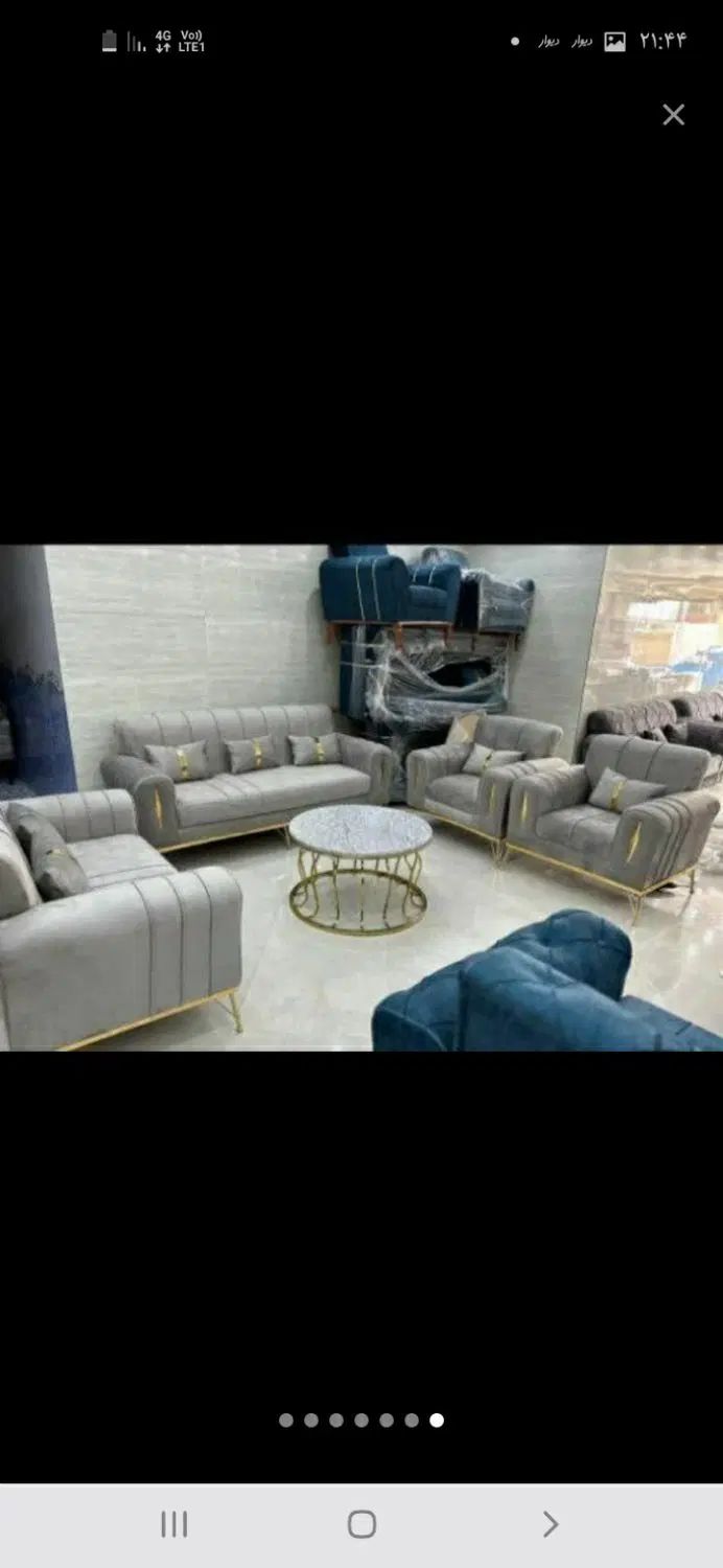 مبل اسکارلت راحتی(رنگبندی آماده تحویل)هردوشعبه|مبلمان خانگی و میز عسلی|کرمانشاه, |دیوار