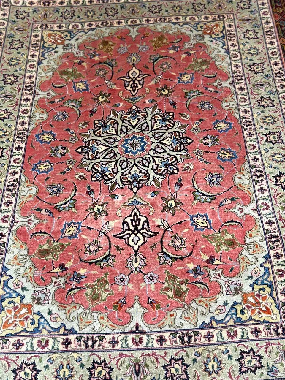 ۳تازرونیم اعلای تبریز۵۰رج وقم۷۰رج‌ چله ابریشم|فرش|کرج, کوی امامیه|دیوار