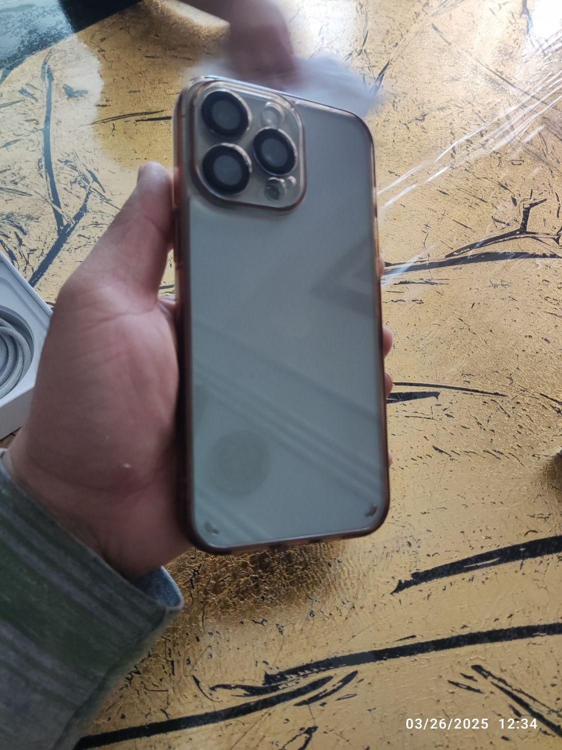 اپل iPhone 15 Pro Max با حافظهٔ ۲۵۶ گیگابایت|موبایل|تهران, شیان|دیوار