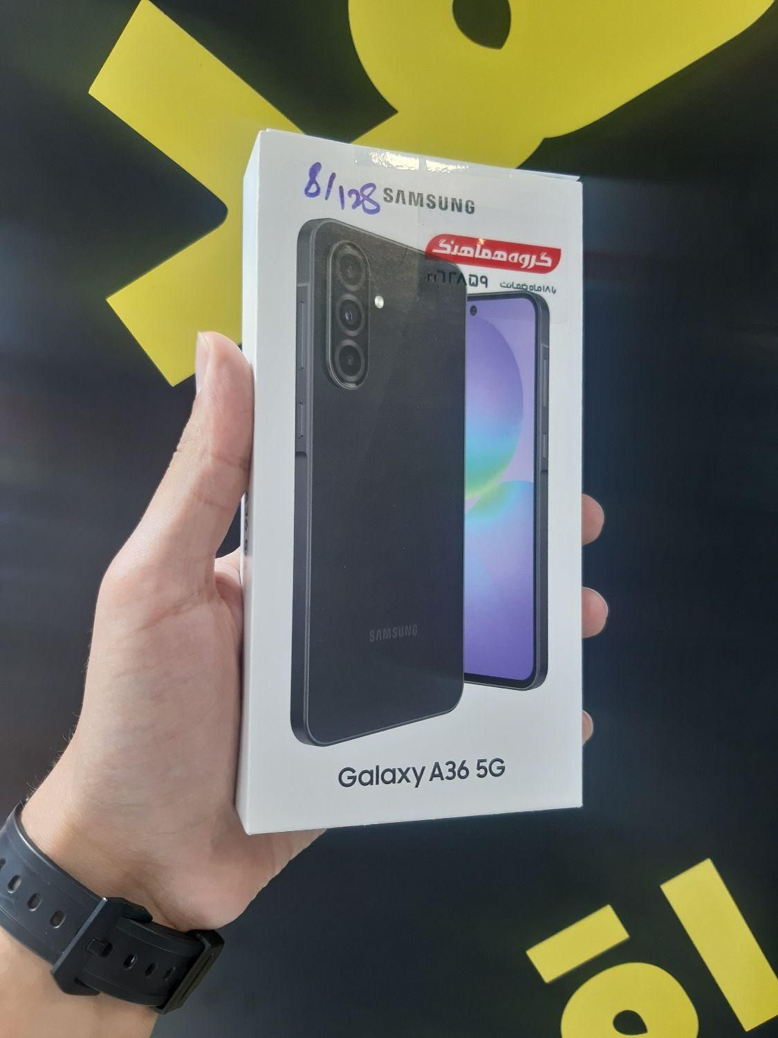 سامسونگ galaxy a36 با حافظهٔ ۱۲۸ گیگابایت|موبایل|کرج, بهار|دیوار