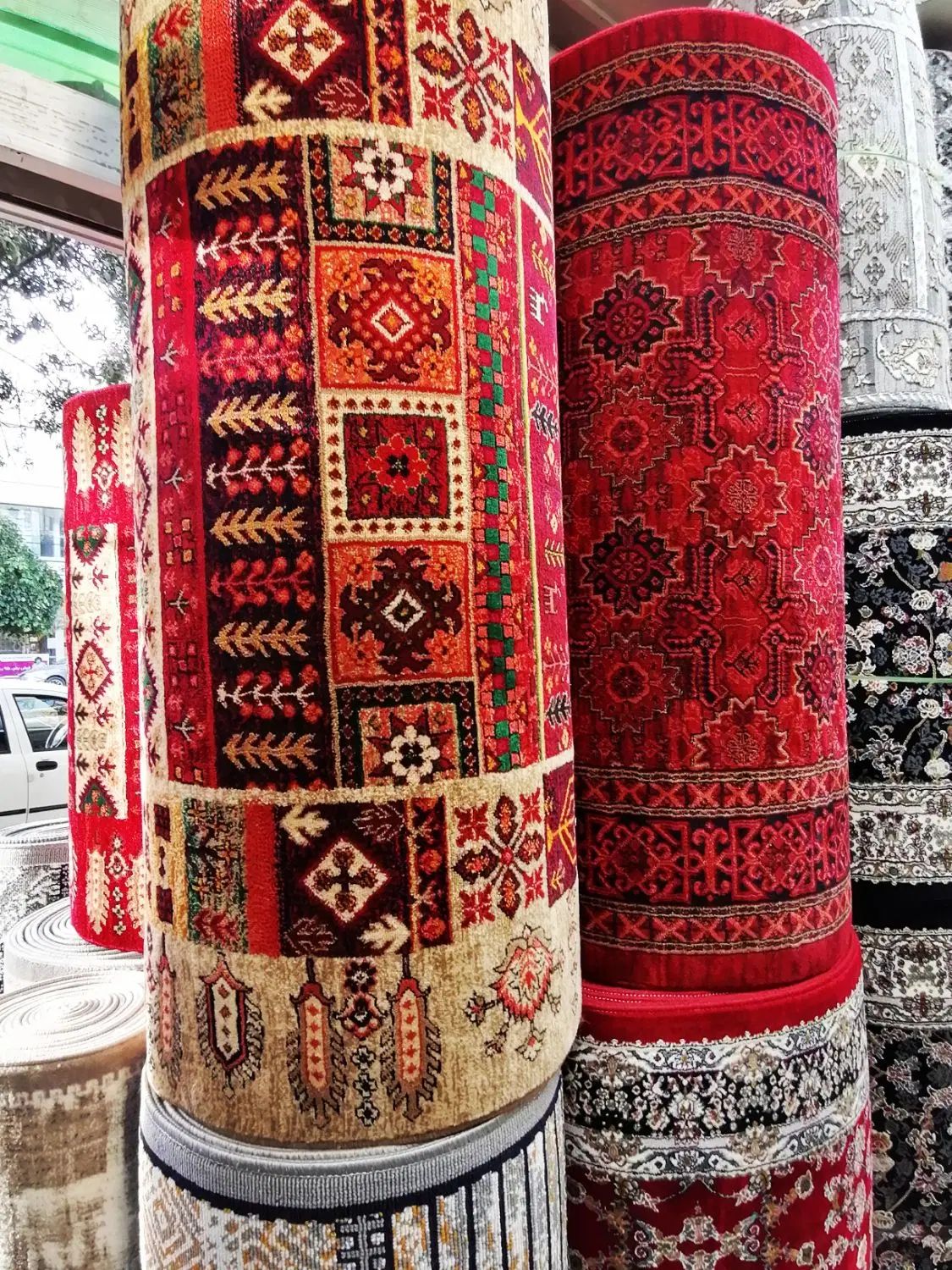دنیای کناره فرشی و گلیم سنتی و مدرن فانتزی|گلیم، جاجیم، گبه|مشهد, شیرودی|دیوار