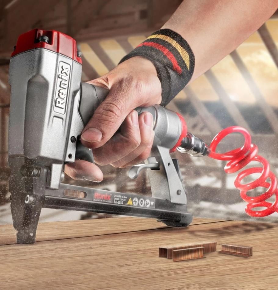 انواع میخکوب و منگنه کوب بادی رونیکس|ابزارآلات|اصفهان, کشاورزی|دیوار