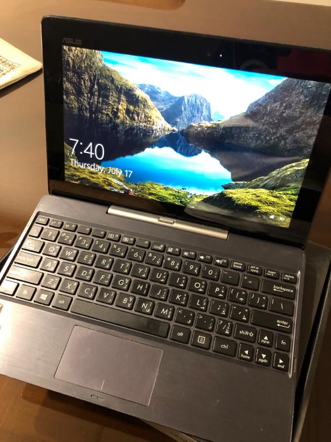 لپ‌تاپ تبلت‌شو ASUS T100|رایانه همراه|تهران, اقدسیه|دیوار