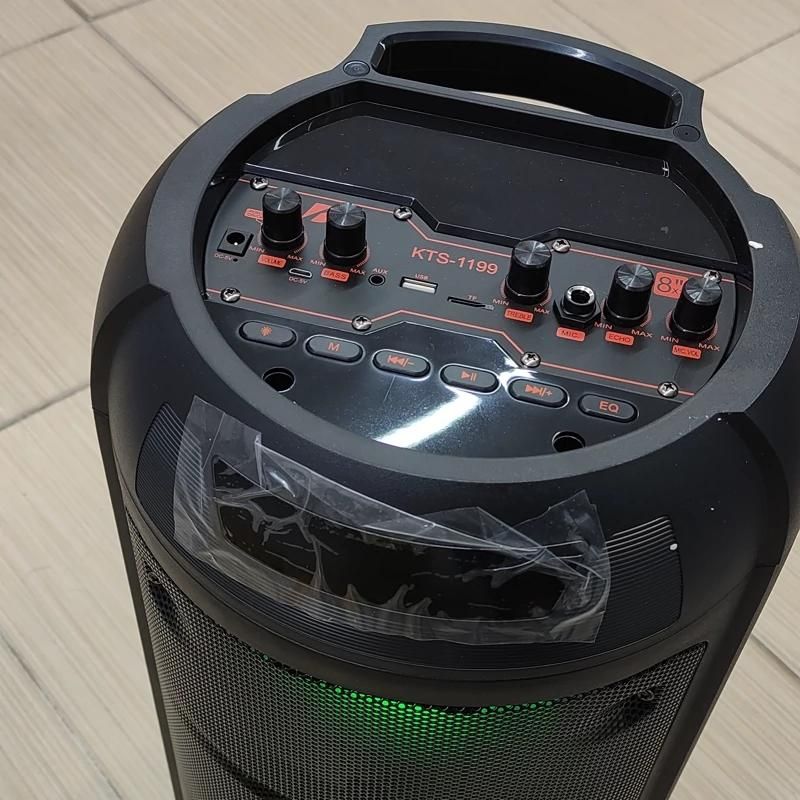 اسپیکر شارژی و برق مستقیم kts1199|پخش‌کننده همراه|دزفول, |دیوار