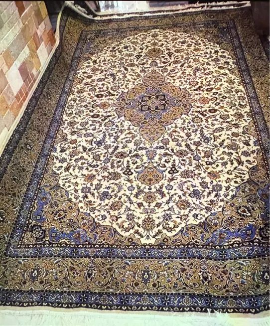 ۲ تخته فرش ماشینی سالم و ریشه دار ۶ متری|فرش|تهران, اختیاریه|دیوار