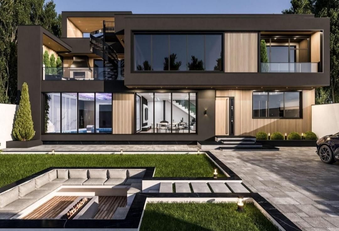 طراحی  نما و داخلی و محوطه و روف گاردن|خدمات پیشه و مهارت|ساری, |دیوار