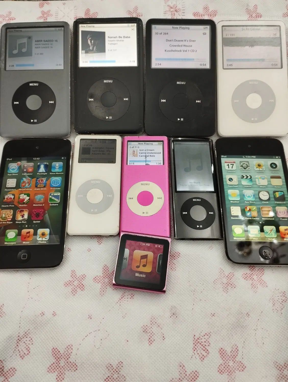 آیپاد کلاسیک  iPod و تاج و نانو در حد نو mp4 mp3|پخش‌کننده همراه|تهران, یافت‌آباد|دیوار