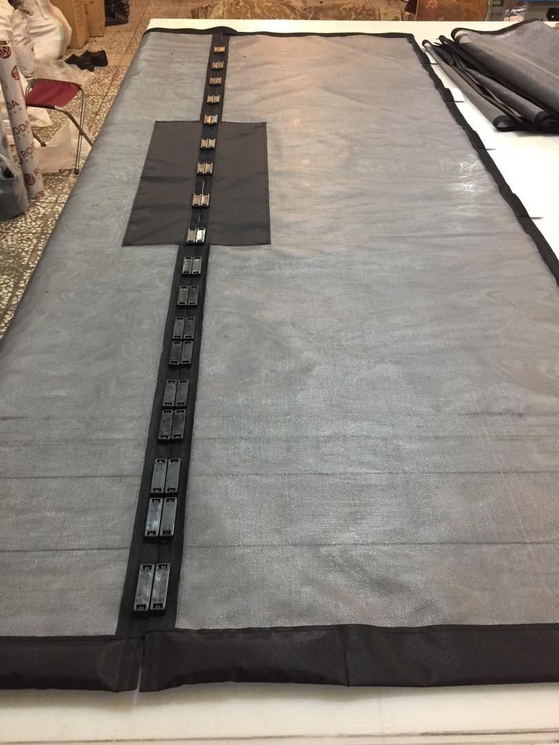 پرده نایلونی و توری مگنتی( آهنربایی)سام پلاست|پرده، رانر، رومیزی|تهران, افسریه جنوبی|دیوار