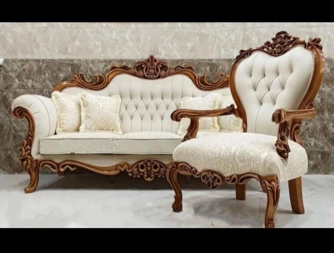 مبل کلاسیک مدل افسون ( نقد و اقساط)|مبلمان خانگی و میز عسلی|قرچک, پویینک|دیوار