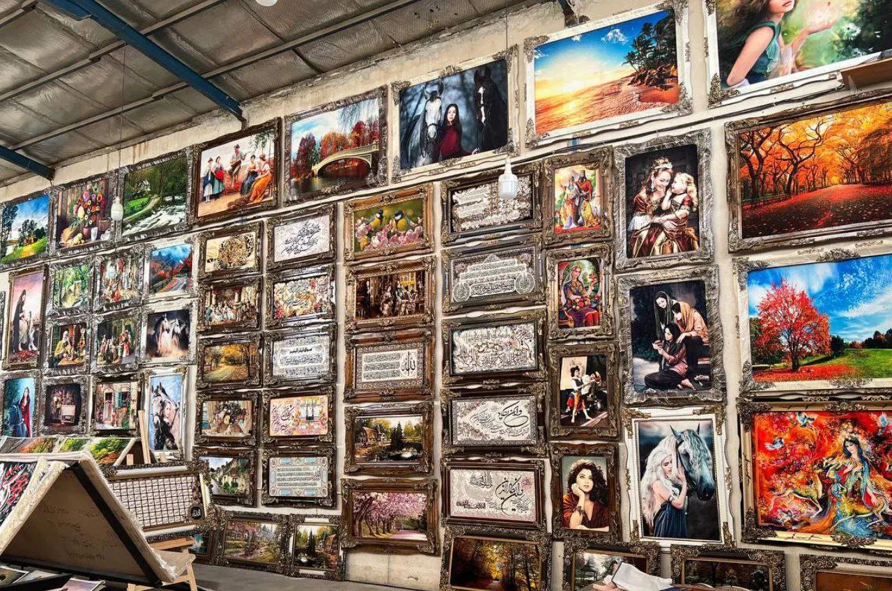 تولید و پخش تابلوفرش|تابلو فرش|کاشان, امیرکبیر|دیوار