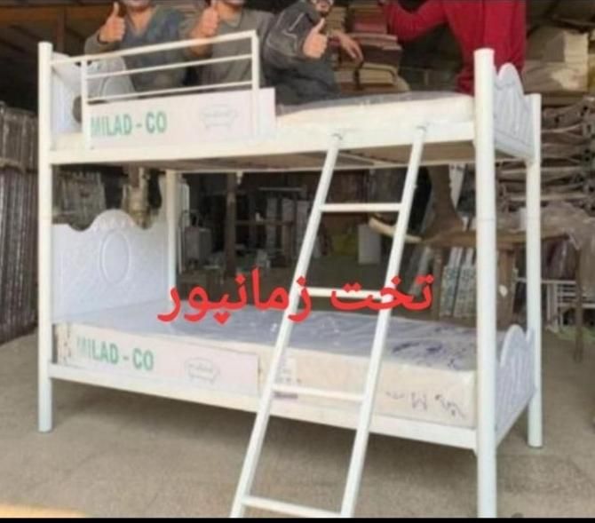 تخت دوطبقه تخت2طبقه سه طبقه|تخت و سرویس خواب|قم, نیروگاه|دیوار