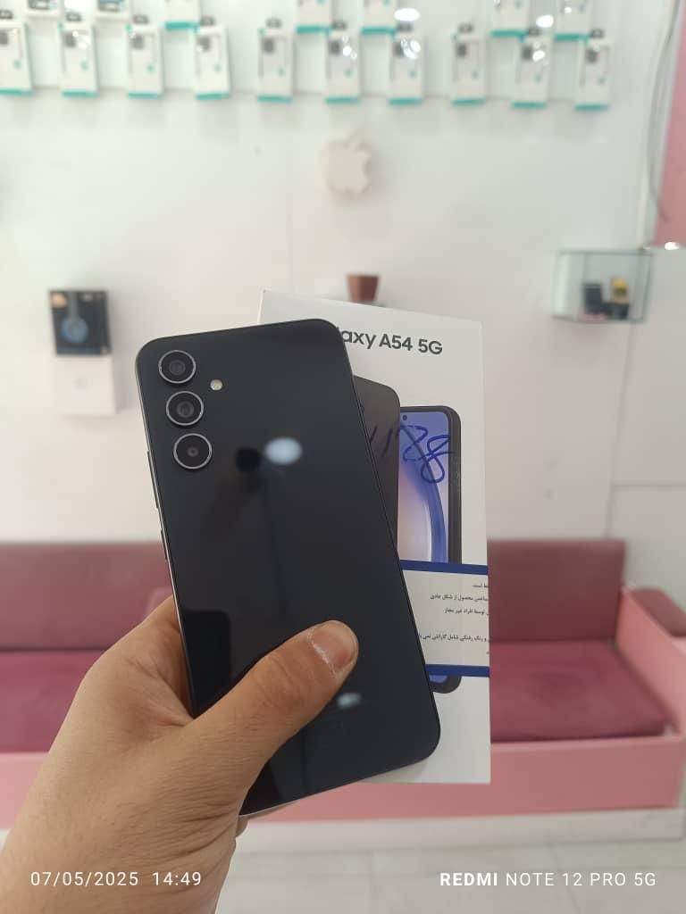 سامسونگ Galaxy A54 با حافظهٔ ۱۲۸ گیگابایت|موبایل|تهران, استاد معین|دیوار