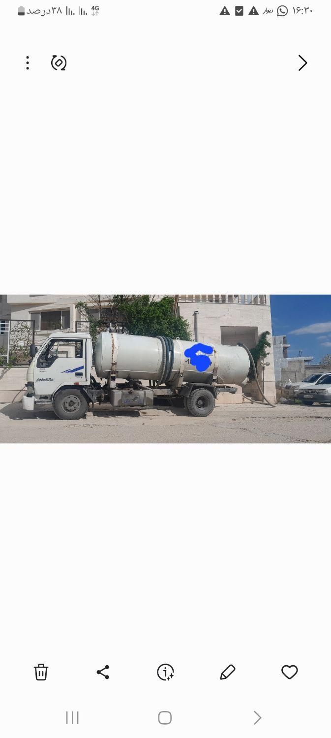 تخلیه چاه فاضلاب انصاف ۲۴ساعت فعال فوری|خدمات پیشه و مهارت|یاسوج, |دیوار