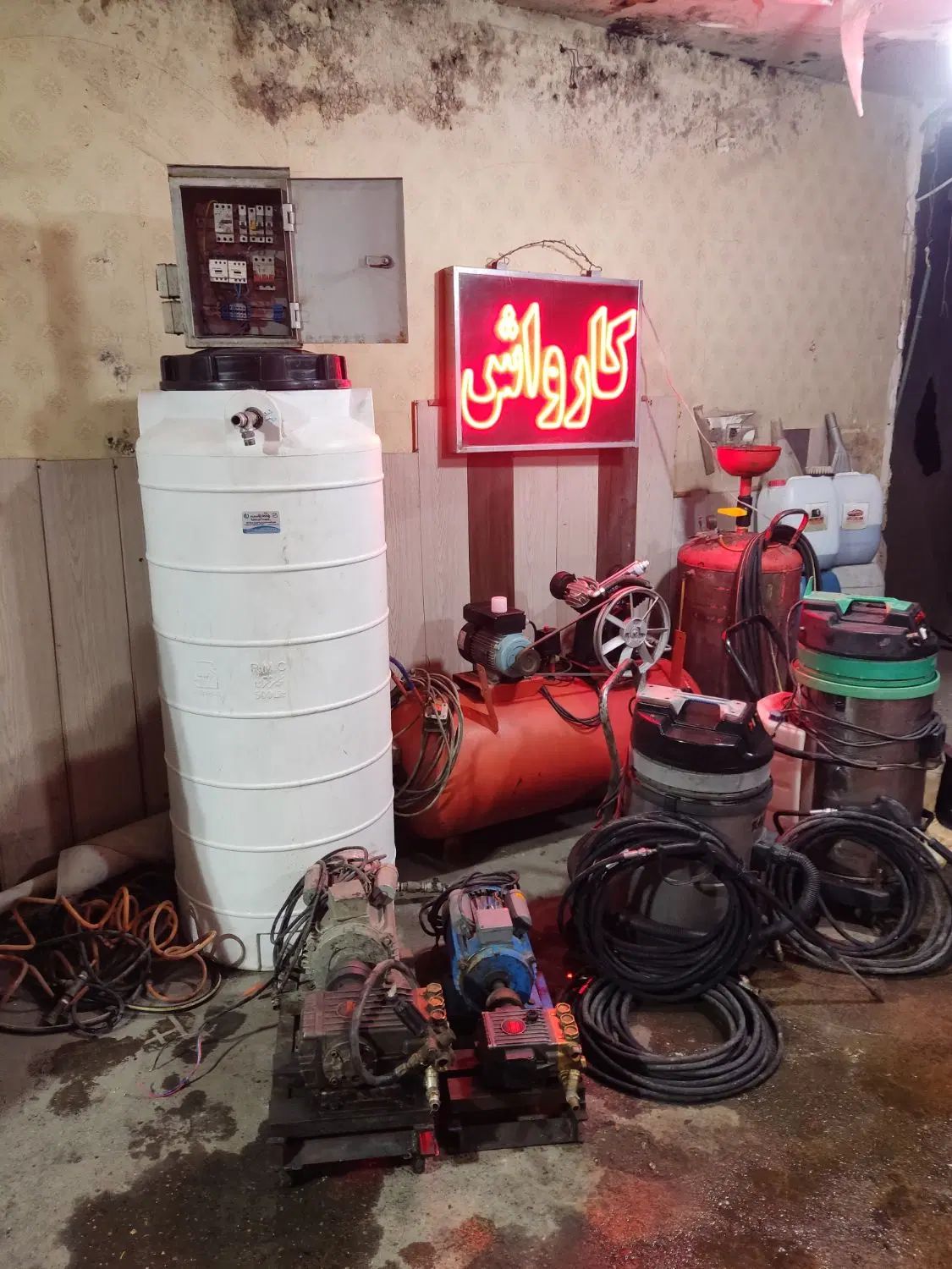 فروش صفر تا صد لوازم کارواش معاوضه با موتور بنلی..|فروشگاه و مغازه|مشهد, کوی سیدی|دیوار