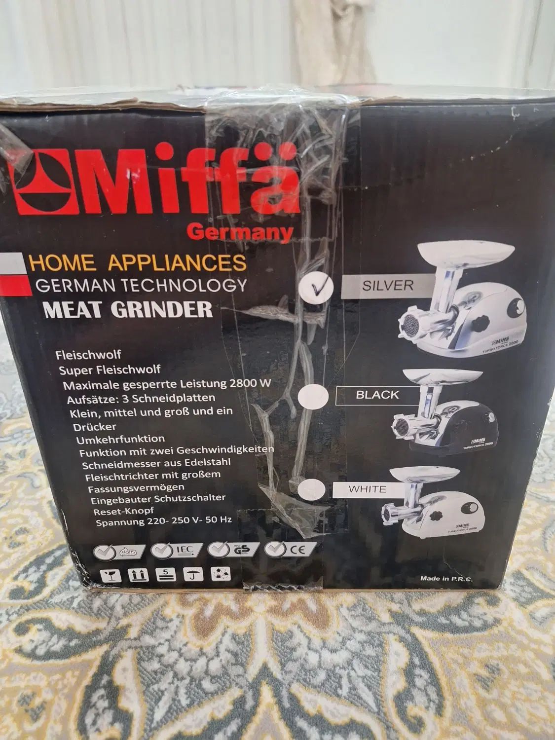 چرخ گوشت میفا  mf-2800 miffa mf2800 / mifa|خردکن، آسیاب، غذاساز|تهران, جی|دیوار