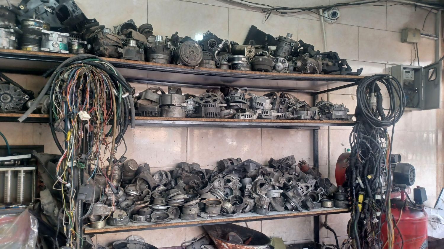 پخش دینام استارت موتور فن کمپرسور کولر لوازم جانبی|قطعات یدکی و لوازم جانبی|فردیس, منظریه|دیوار