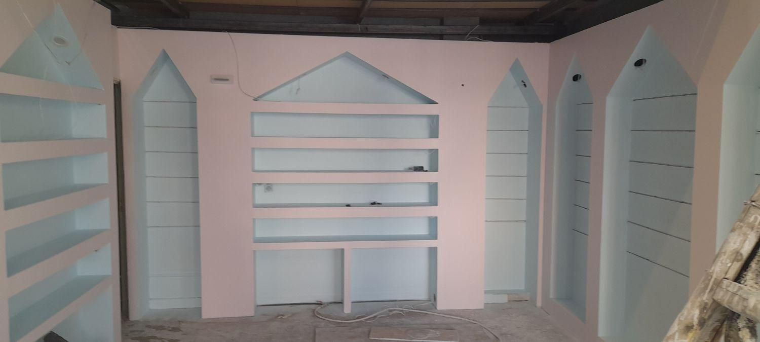 نقاشی ساختمان سید حسینی|خدمات پیشه و مهارت|مشهد, طلاب|دیوار