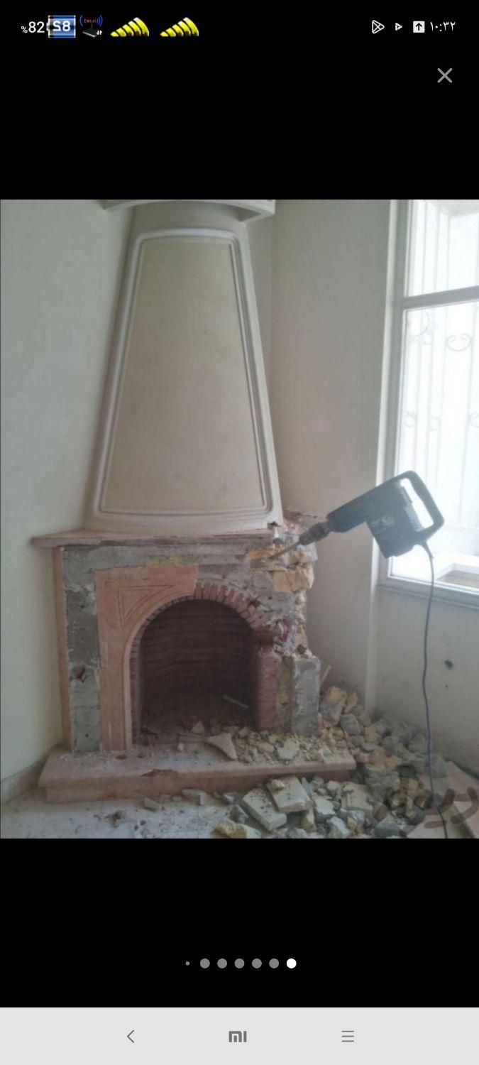 تخریب،بتن کنی،تغییرات داخلی،بازسازی صفرتاصد|خدمات پیشه و مهارت|تبریز, |دیوار