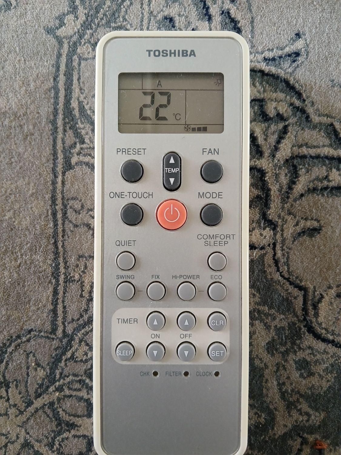 کولر گازی TOSHIBA 24000 سالم درحدنو آبگرمکن زمینی|کولر گازی و فن‌کوئل|تهران, وردآورد|دیوار