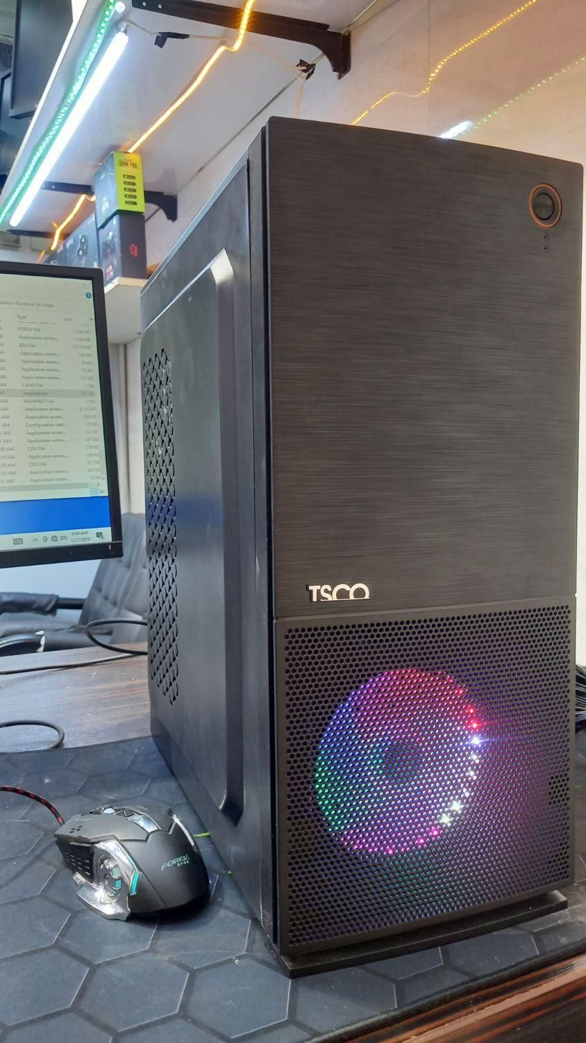 سیستم گیمینگ نسل ۵ با رام ۱۶ ومانیتور اکبند|رایانه رومیزی|اهواز, کمپلو جنوبی|دیوار