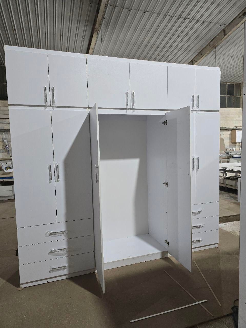 کمددیواری ۶کشو،کمد دیواری ملامینه|جاکفشی، کمد، دراور|نسیمشهر, |دیوار