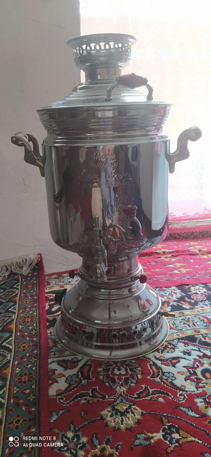 سماور گازی|قوری، کتری، قهوهساز دستی|سلماس, |دیوار