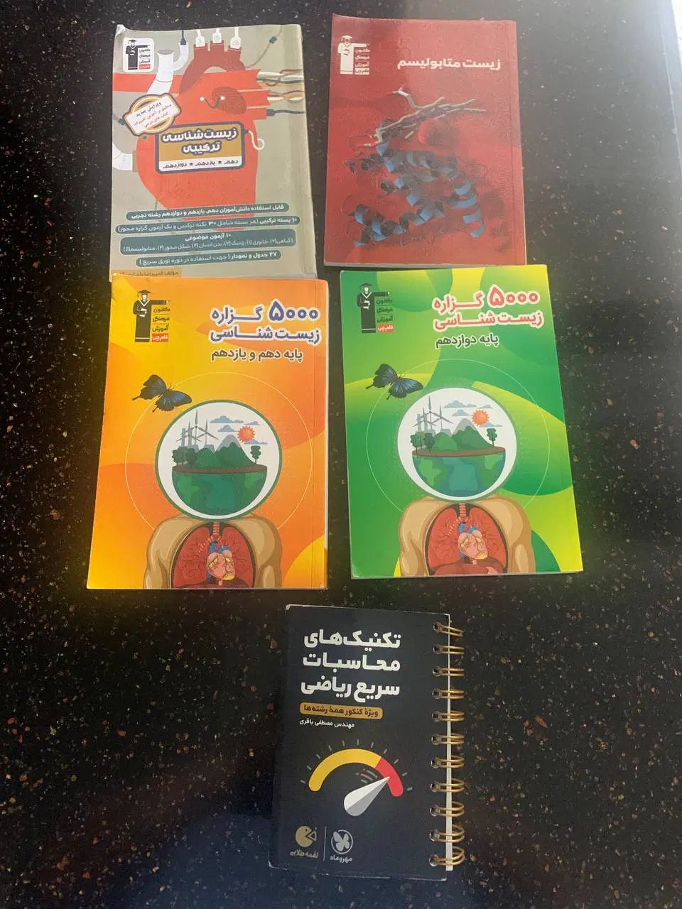کتابهای کمک درسی مخصوص کنکور زیرقیمت بازار درحد نو|کتاب و مجله آموزشی|تهران, قلهک|دیوار