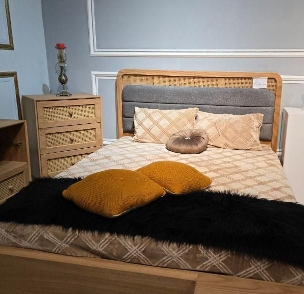 فیدارچوب/تخت خواب دونفره/سرویس خواب حصیری کد1299|تخت و سرویس خواب|مشهد, آزادشهر|دیوار