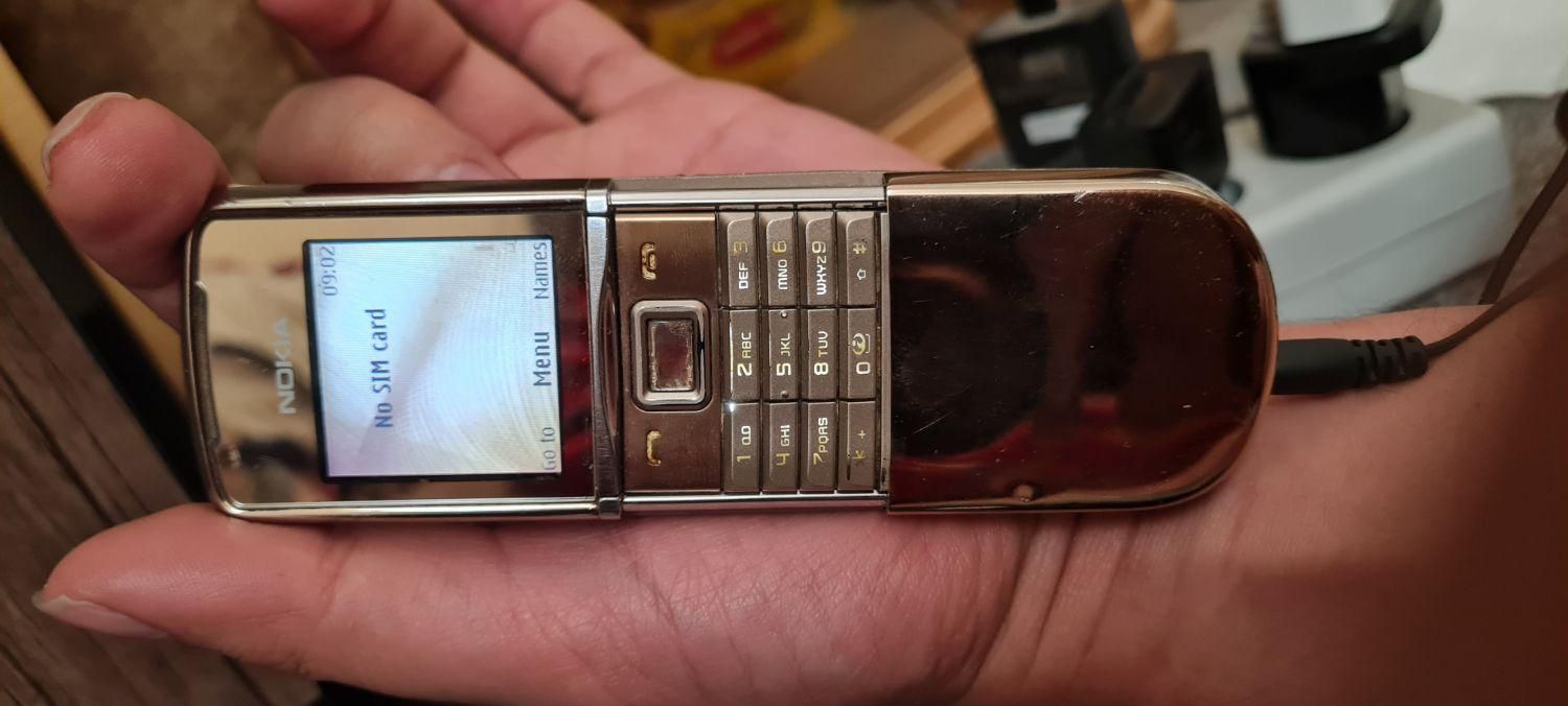 8800 sirocco gold nokia|موبایل|تهران, پرستار|دیوار